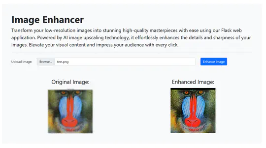 AI-based Image Upscaler